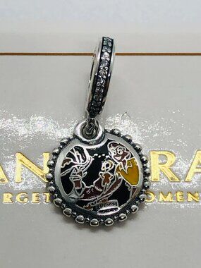 Pandora Disney Cruise Line Treasure Peter Pan & Captain Hook Charm S925 Silver